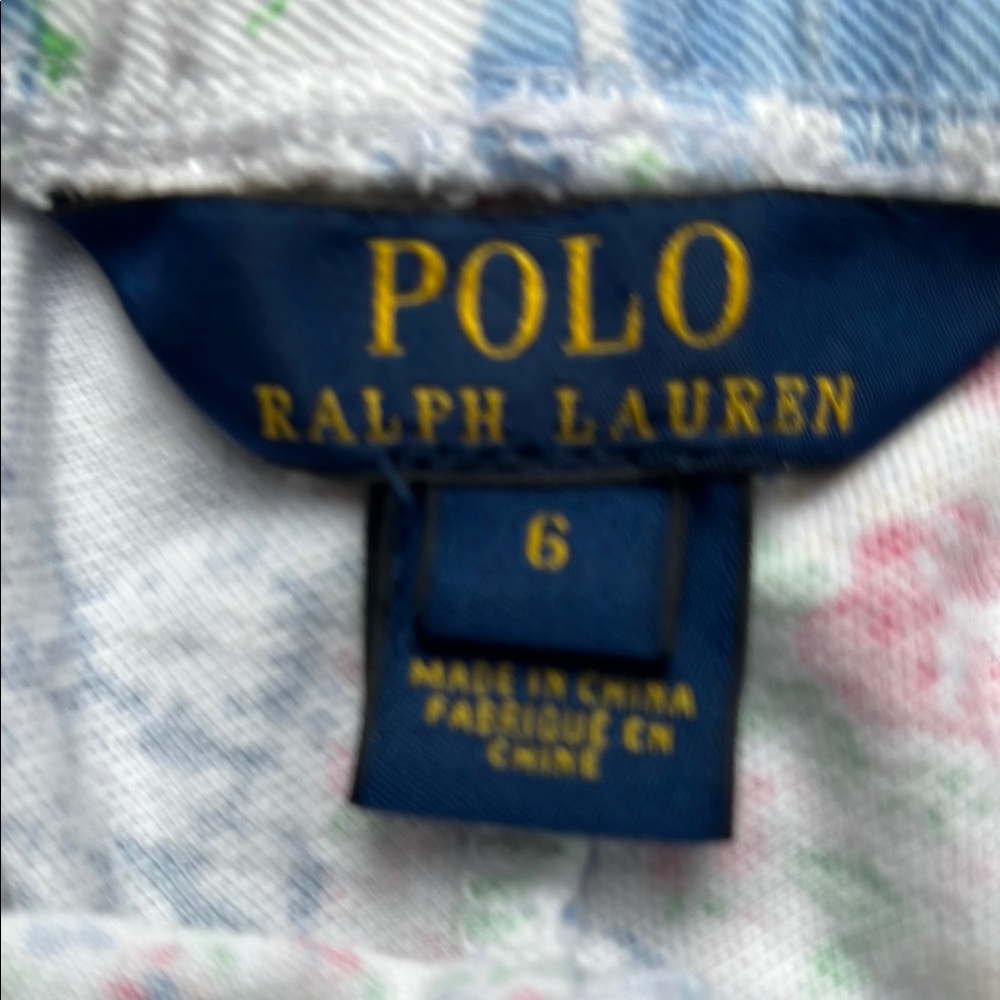 Polo by Ralph Lauren Red and Pink Patchwork Shorts - Picture 2 of 4